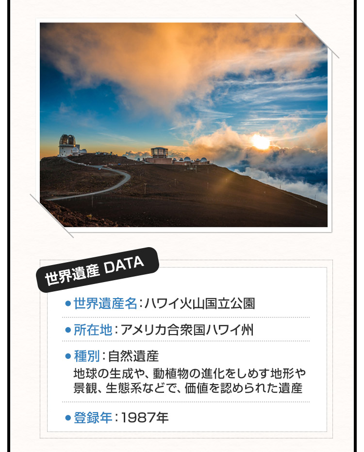 世界遺産 DATA